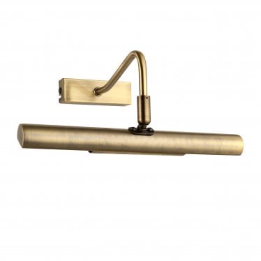 Linton 2 Light Wall Light - Antique Brass Plate