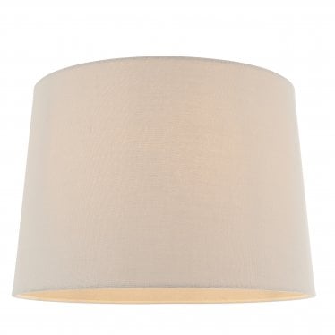 Mia 14" Tapered Cylinder 100% Linen Single Light Shade - Natural Linen - Shade Only