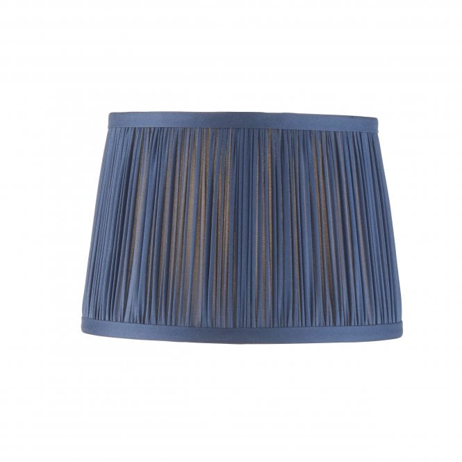 Endon Lighting Endon Lighting Wentworth Single Light Shade - Midnight Blue Silk 8 Inch - Shade Only