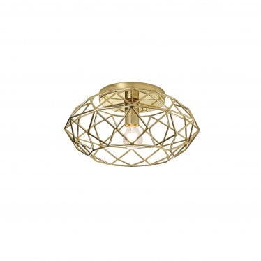 Cavendish Flush Light - Polished Brass