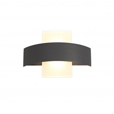 Cloverleys LED Up & Down Wall Lamp - Anthracite - IP54