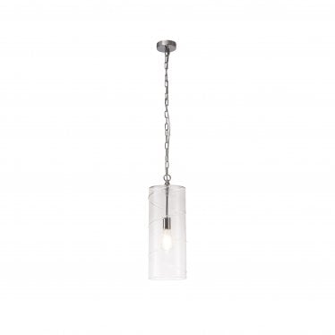 Elmhurst Pendant - Polished Chrome & Clear Glass