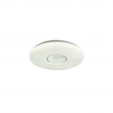 Firs Colour Switchable LED Flush Light - Opal White