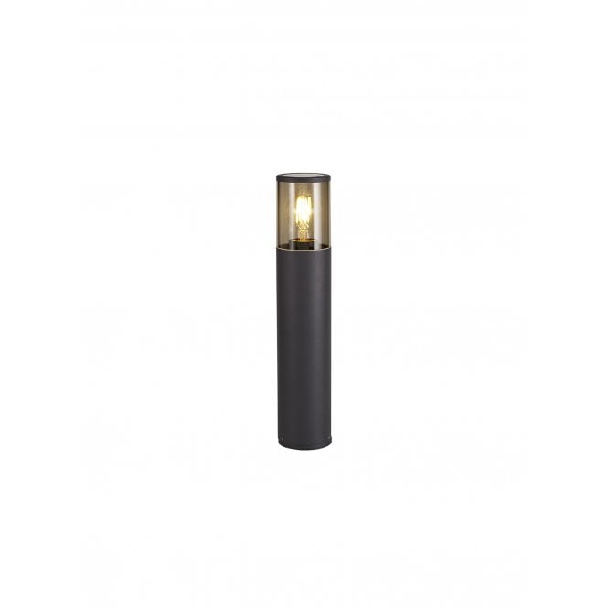 Fabula Fabula Harwater Single 45cm Post Lamp - Anthracite & Smoked PC - IP54