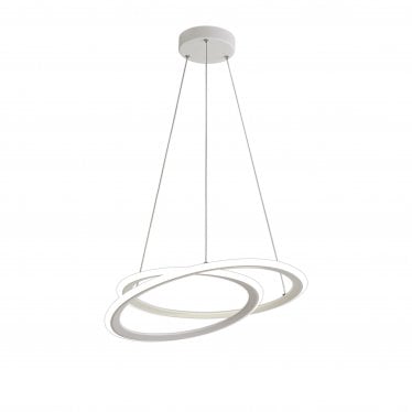 Jessel Dimmable LED Pendant - Matt White