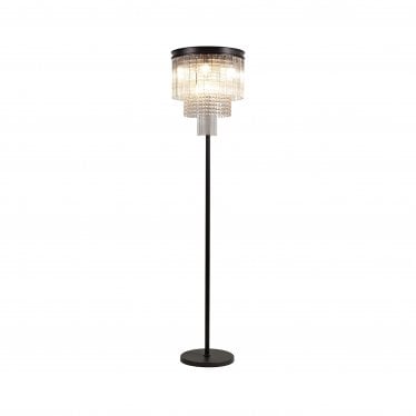 Malford 9 Light Floor Lamp - Brown Oxide