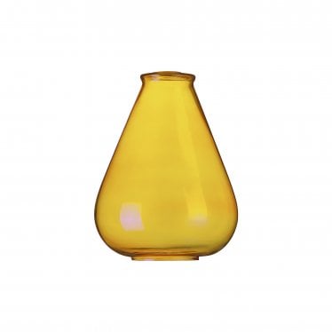 Maple Narrow Shade - Yellow Glass - Shade Only