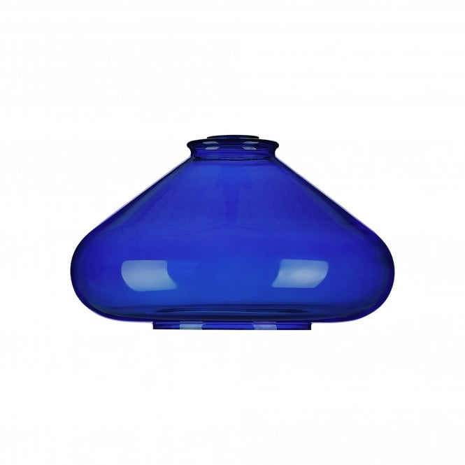 Fabula Fabula Maple Wide Shade - Blue Ink Glass - Shade Only