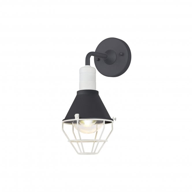 Fabula Fabula Maybury Single Wall Lamp - Anthracite & Matt White - IP65