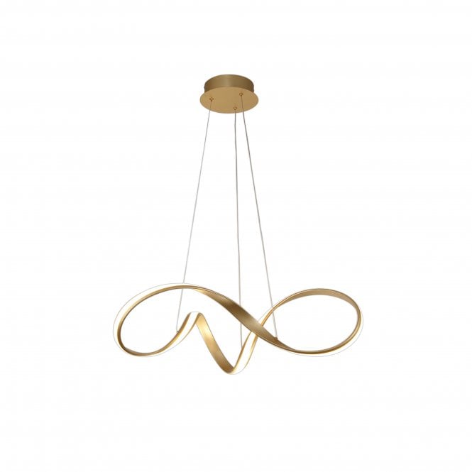 Fabula Fabula Meadow Medium LED Pendant - Sand Gold