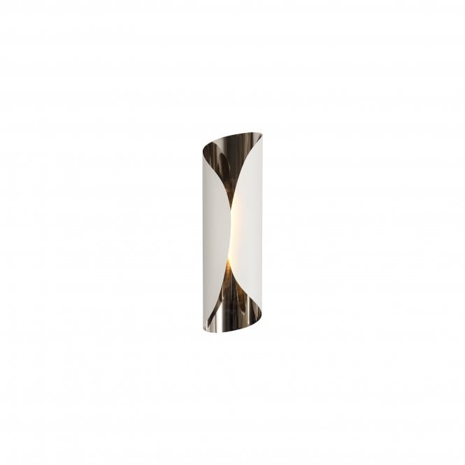 Fabula Fabula Monkhams LED Wall Lamp - Sand White & Polished Chrome