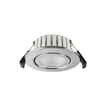 Mulgrave CCT LED Adjustable Downlight - IP65 Fire Rated - Chrome