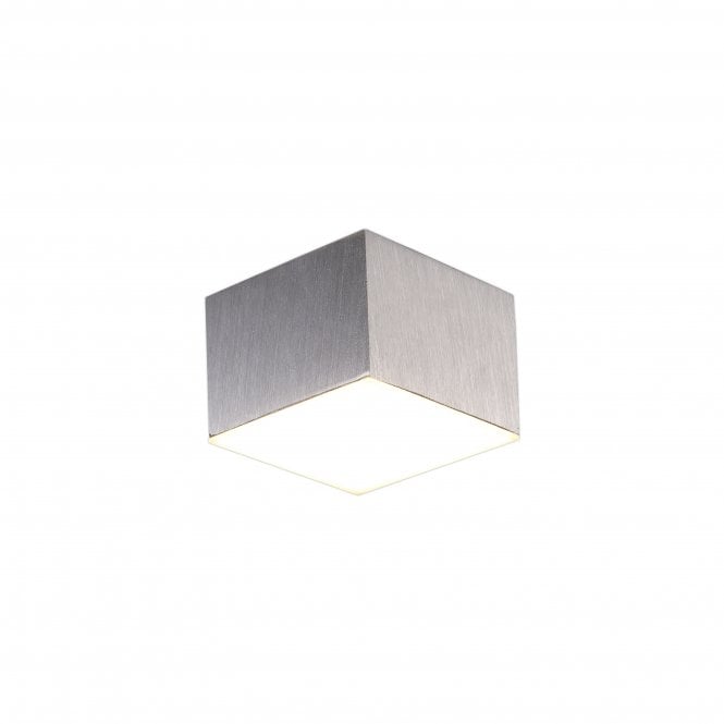 Fabula Fabula Priory Square LED Spotlight - Satin Aluminium