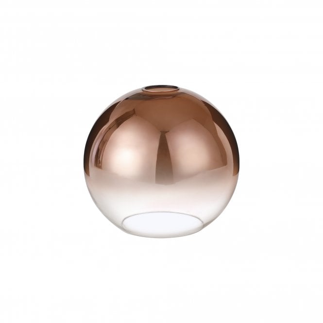 Fabula Fabula Springfield 20cm Globe Shade - Copper Fade Glass - Shade Only