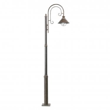 Nautica Single Pole Lamp - Rust