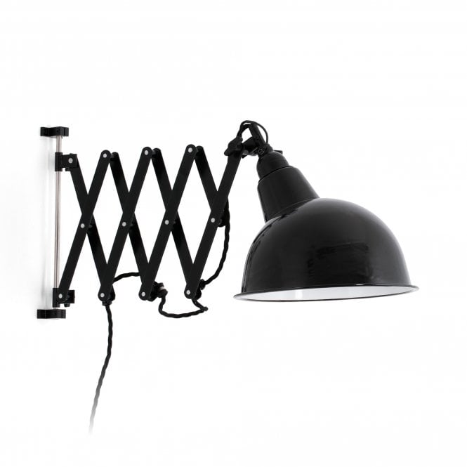 Faro Barcelona Faro Barcelona Ras Wall Lamp - Black