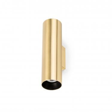 Stan 2 Light Wall Lamp - Satin Gold