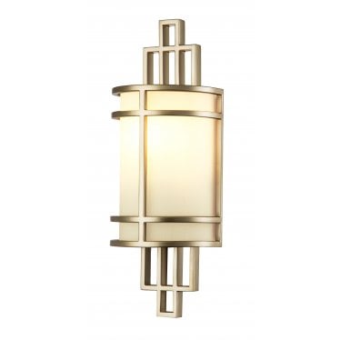 Fusion 1 Light Wall Light - Painted Natural Brass