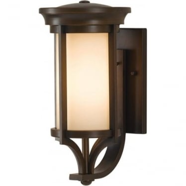 Merrill Single Small Wall Lantern - Heritage Bronze