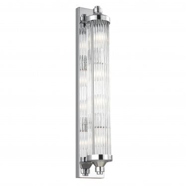 Paulson 4 Light Bathroom Bar Light - Chrome