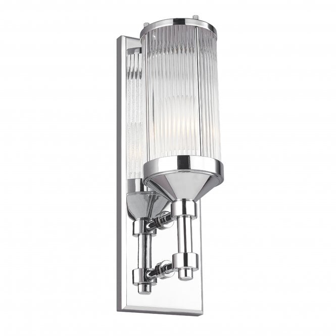 Feiss Feiss Paulson Single Bathroom Wall Light - Chrome