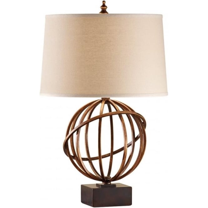 Feiss Feiss Spencer Single Table Lamp - Firenze Gold