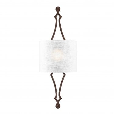 Tilling Single Wall Light - Weathered Iron