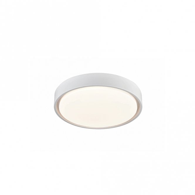 Franklite Franklite Faro 300mm IP44 LED Flush - White