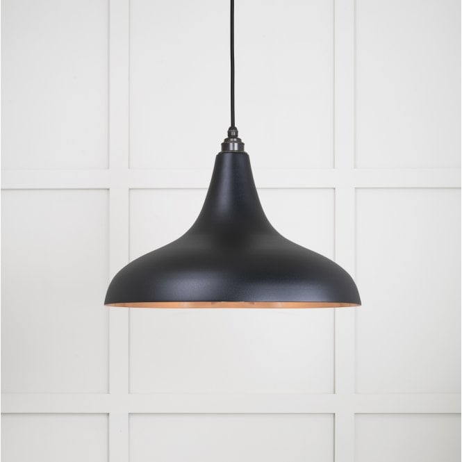 From The Anvil From The Anvil Smooth Copper Frankley Pendant - Elan Black