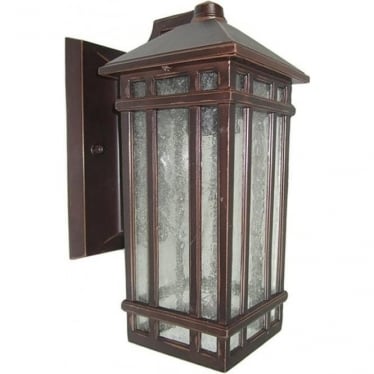 Chedworth Single Wall Lantern - Old Bronze