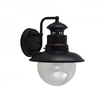 Shipston Single Wall Lantern - Black