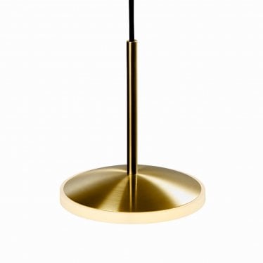 Chrona Dish6h Pendant - Brass