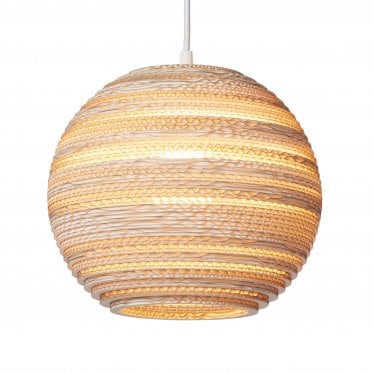 Scraplights Moon10 Pendant - Blonde - 26cm Diameter