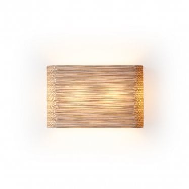 Scraplights Skew15 Wall Sconce Light - Blonde