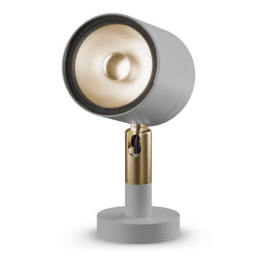 Moon 12.5W 1499lm Wall Light - Brass Swivel - Various Colours - Low Voltage