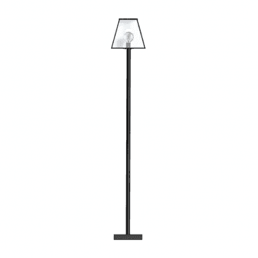 Contemporary 2.7m Lamp Post - Galvanised Steel