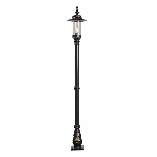 Harte Harte Georgian Style 2.21m Lamp Post - Cast Iron & Steel