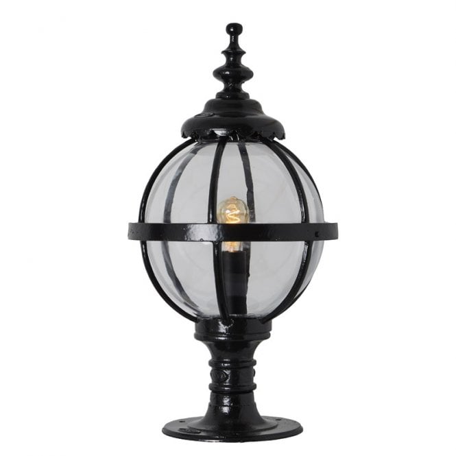 Harte Harte Victorian 0.79m Globe Pier Light For Flat Pier Caps - Cast Iron