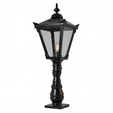 Victorian 1.1m Traditional Pedestal Light - Cast Iron