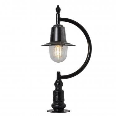 Vintage Tear Drop 0.58m Pier Light - Cast Iron & Steel