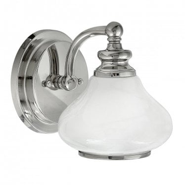 Ainsley Single Wall Light - Polished Chrome