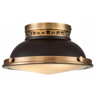 Hinkley Amelia 2 Light Flush Light - Buckeye Bronze