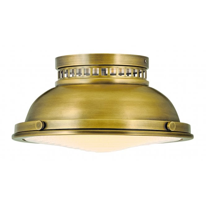 Hinkley Hinkley Amelia 2 Light Flush Light - Heritage Brass