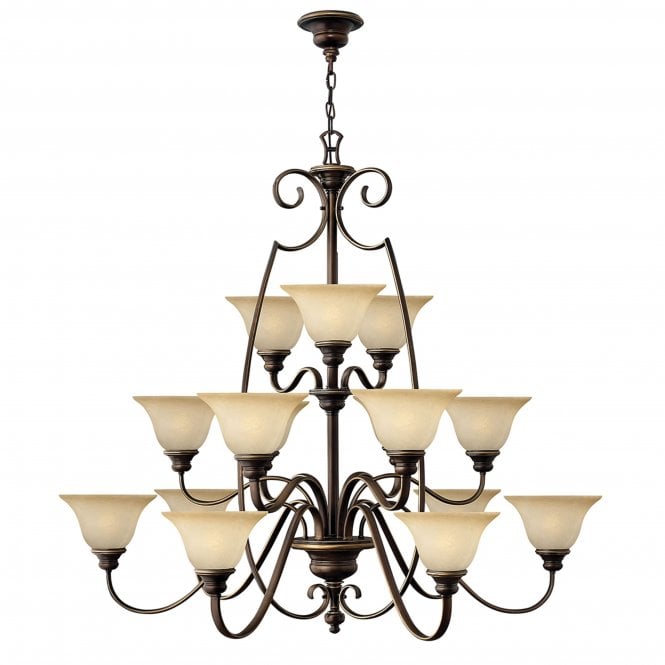 Hinkley Hinkley Cello 15 Light Chandelier - Antique Bronze