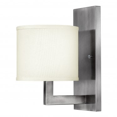 Hampton Single Wall Light - Antique Nickel