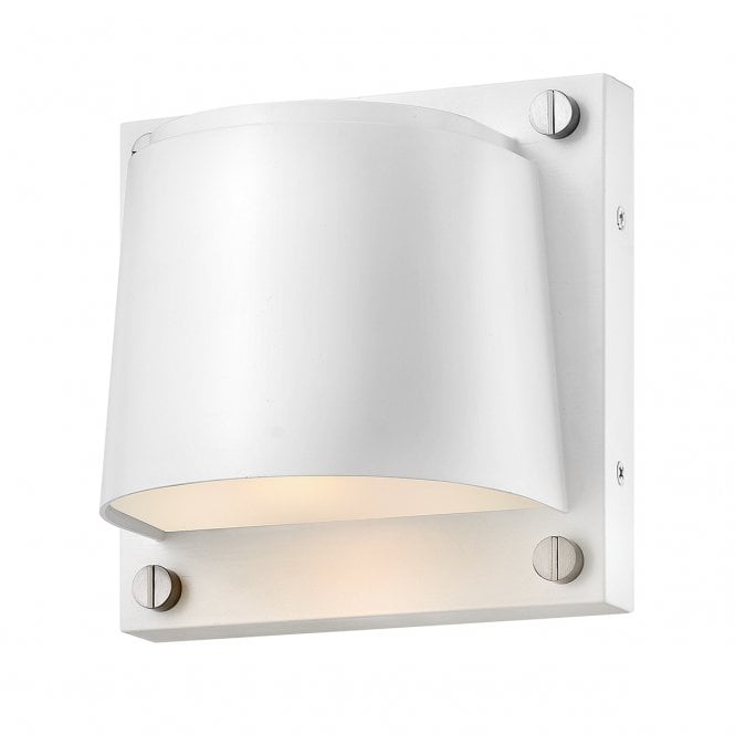 Hinkley Hinkley Scout 1 Light Small Wall Light - Satin White