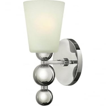 Zelda Single Wall Light - Polished Nickel