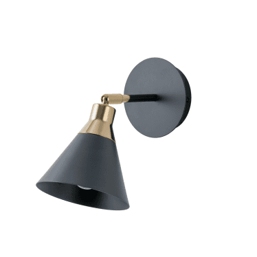 Cone Wall Light - Charcoal Grey