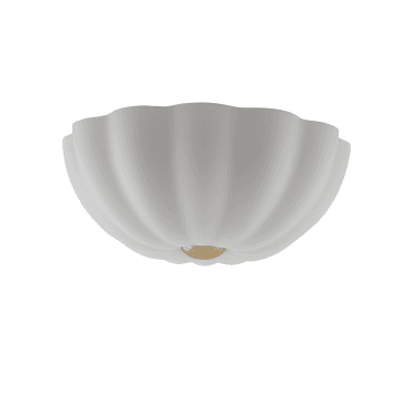 Flower Flush Ceiling Light - White