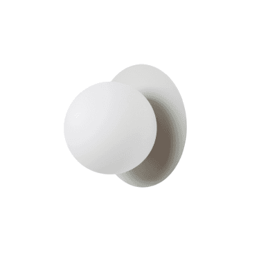 Opal Disk Wall Light - Sand